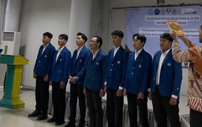 Wadek III Lantik Kepengurusan Baru Hima LK FEB Unila Periode 2025
